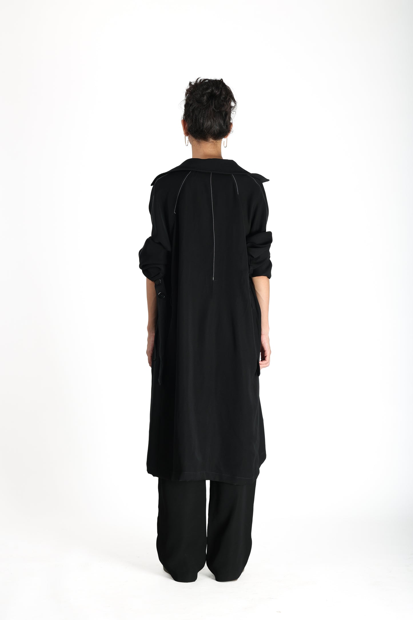 Black Affair Trench Coat