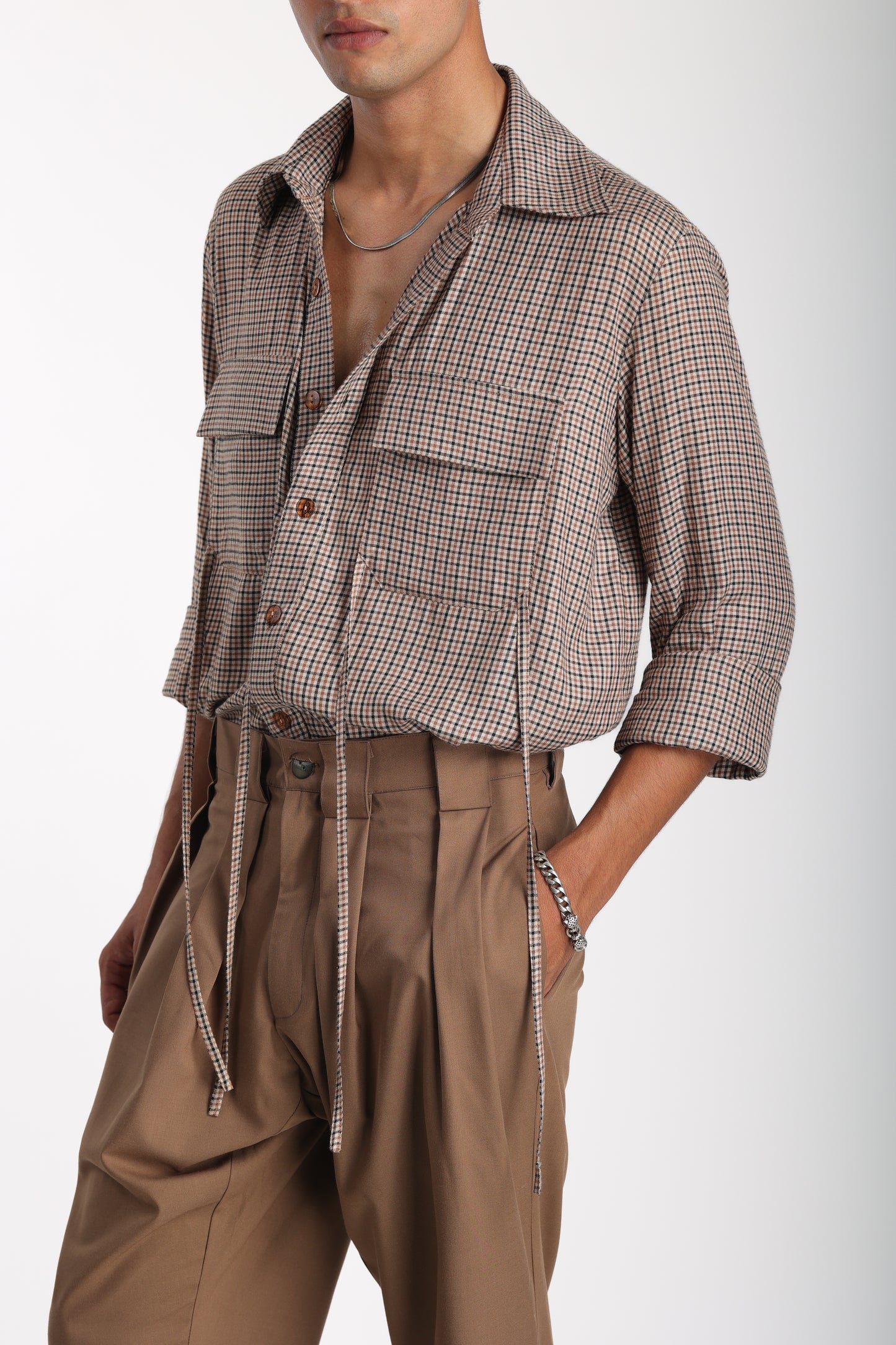 Faux Burberry Shirt