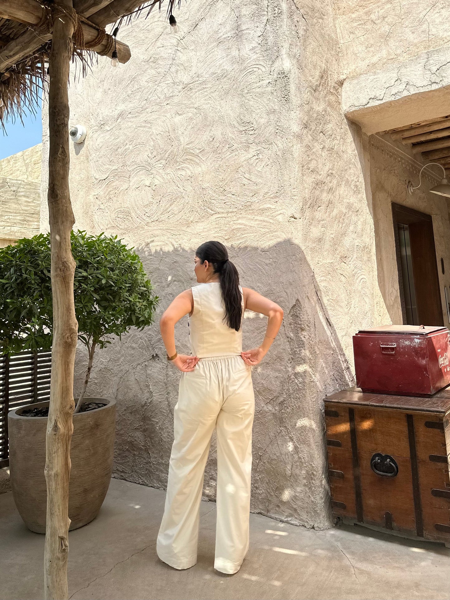 Lyla Set(Oat milk Off-White)