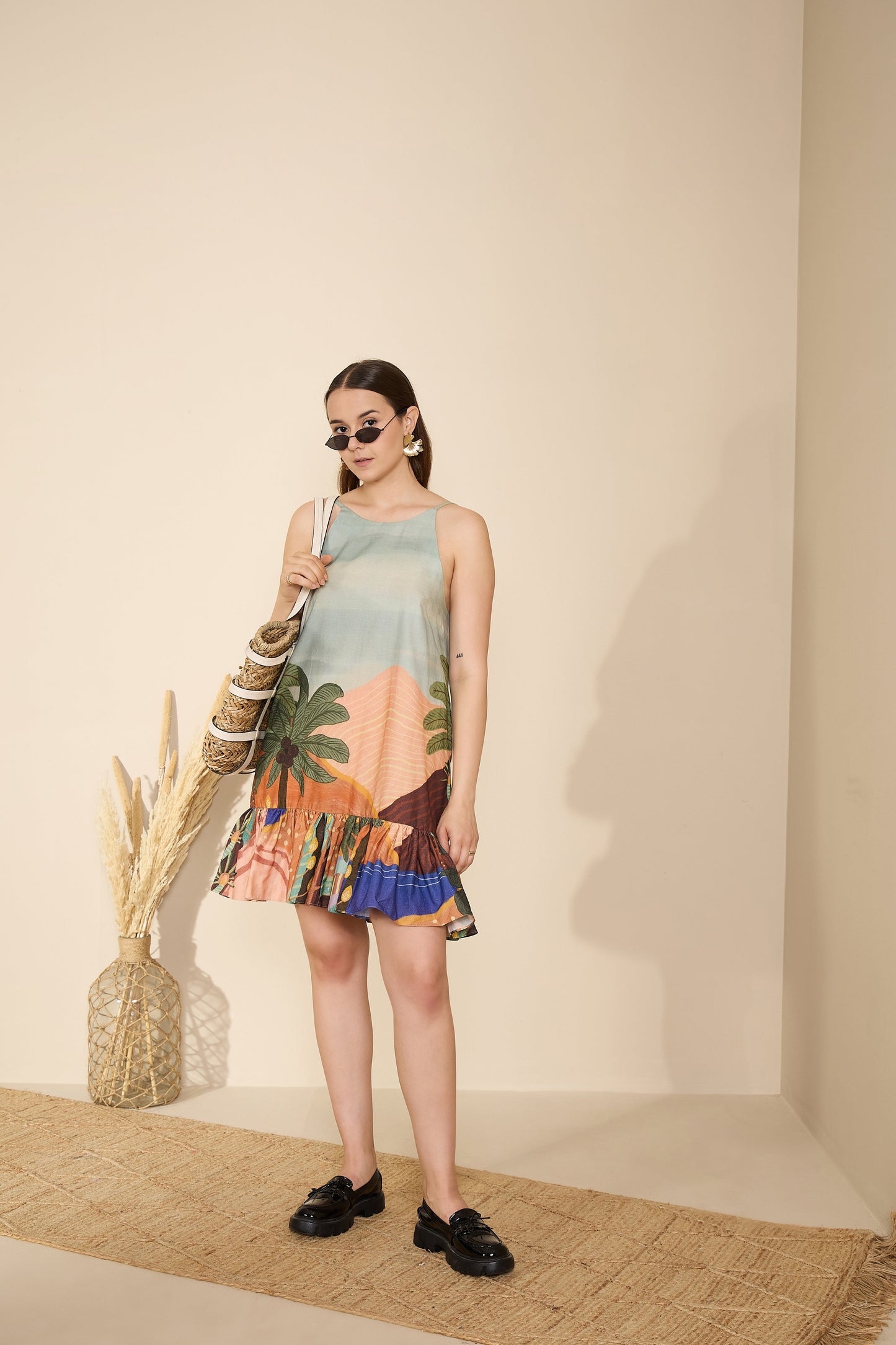 Ember Dress in Desert Bloom Print