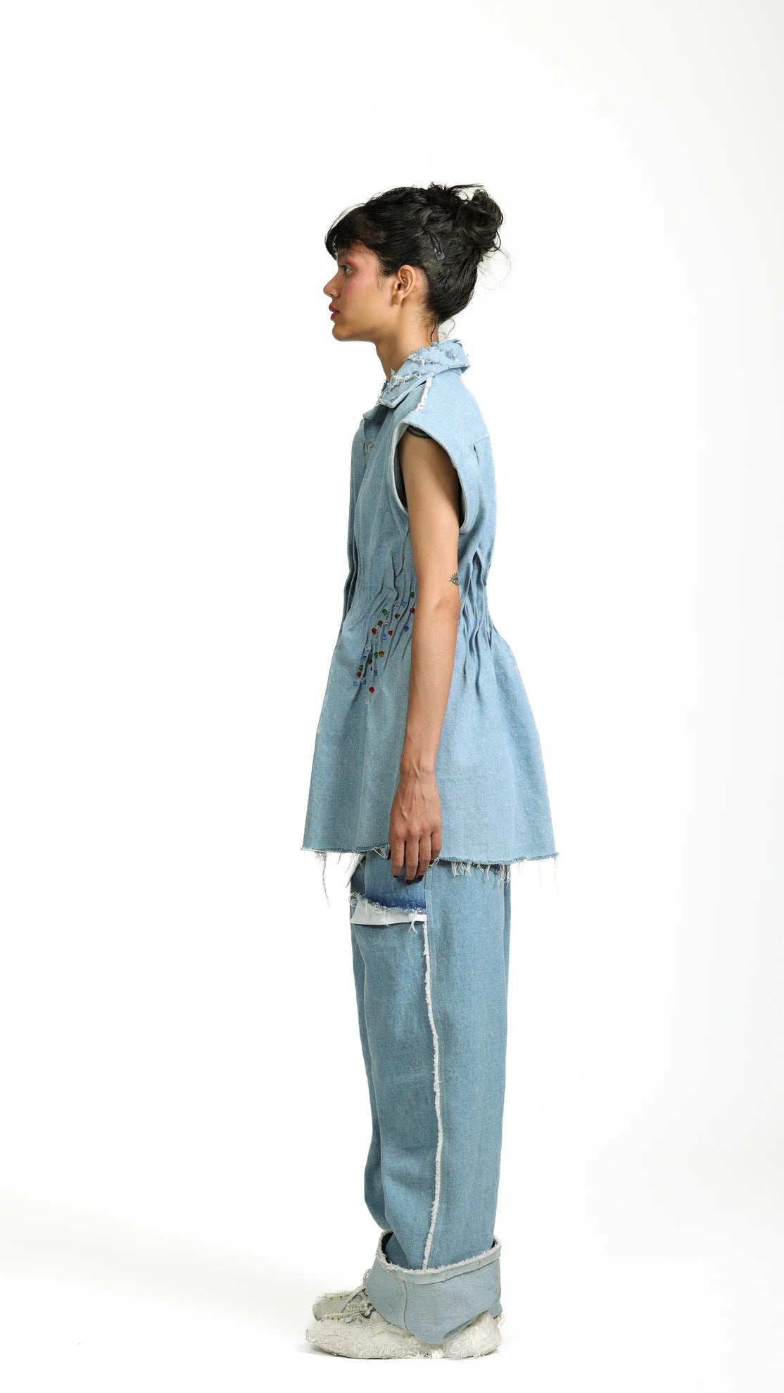Crea-sed Dress