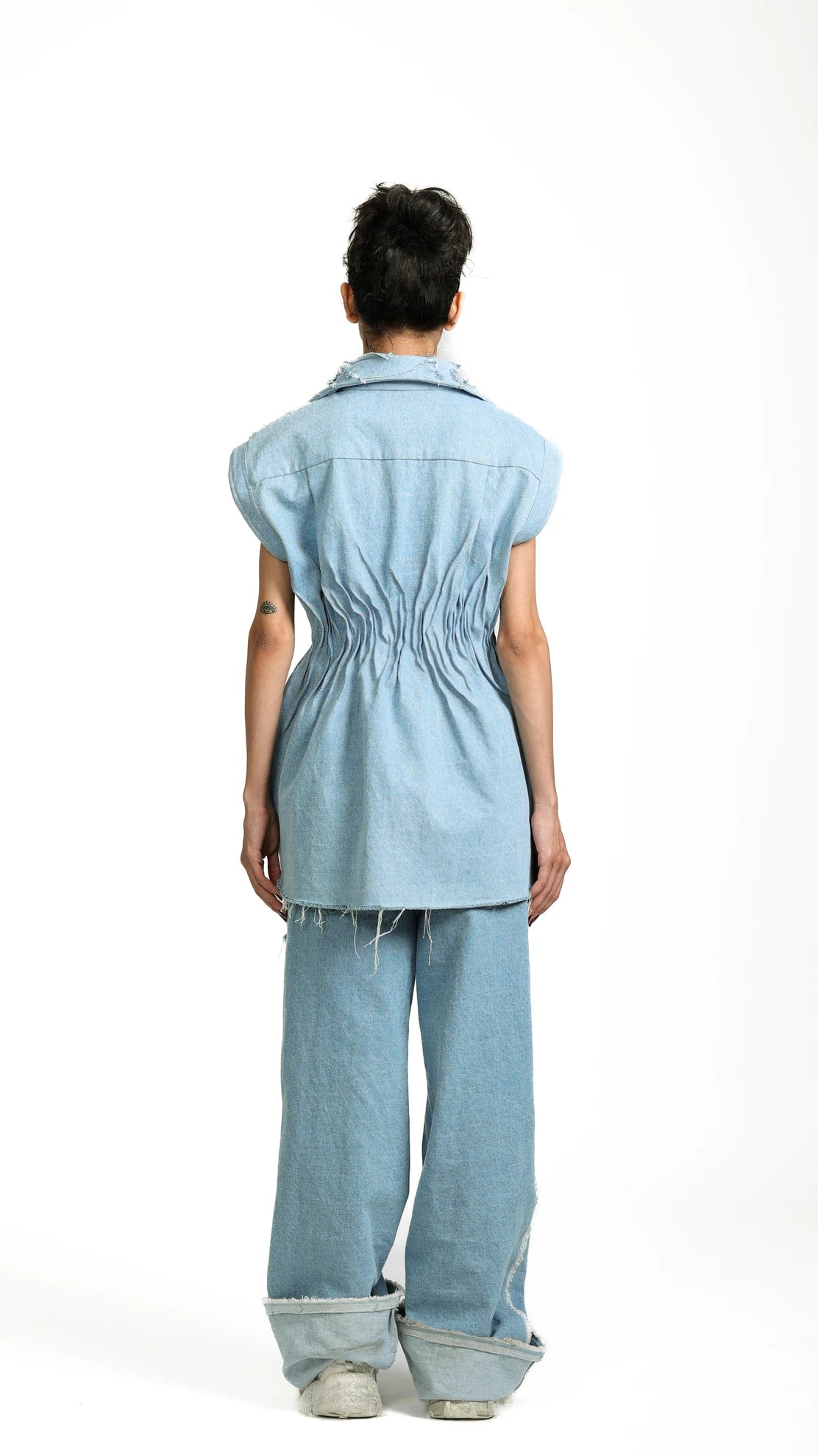 Crea-sed Dress