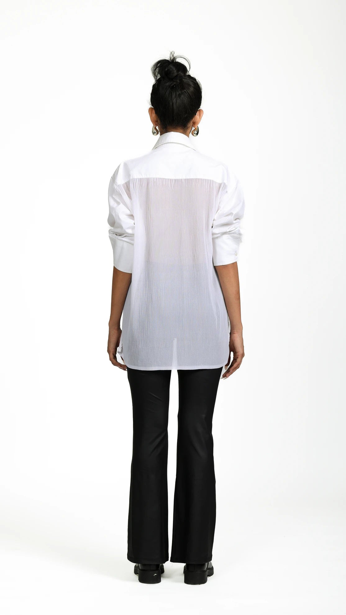 WHITE SHEER SHIRT