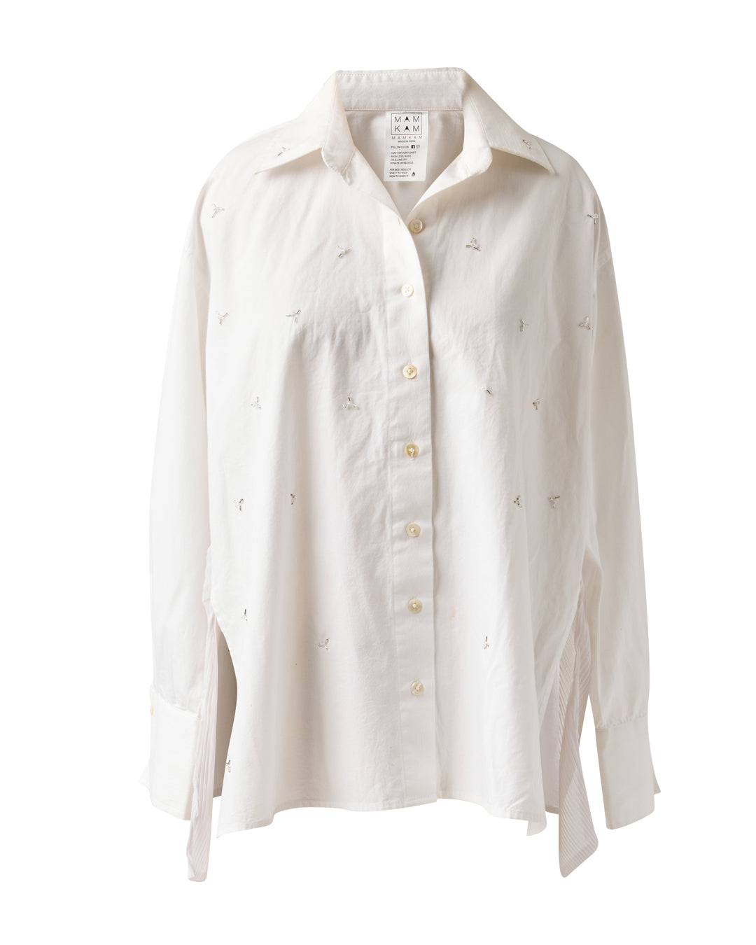 WHITE SHEER SHIRT