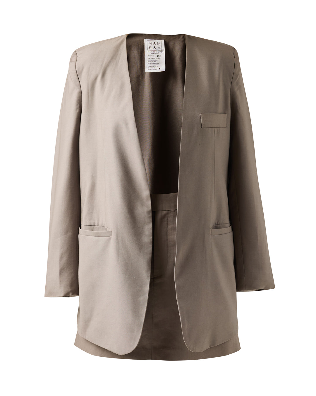 Power Suit with Mini Skirt