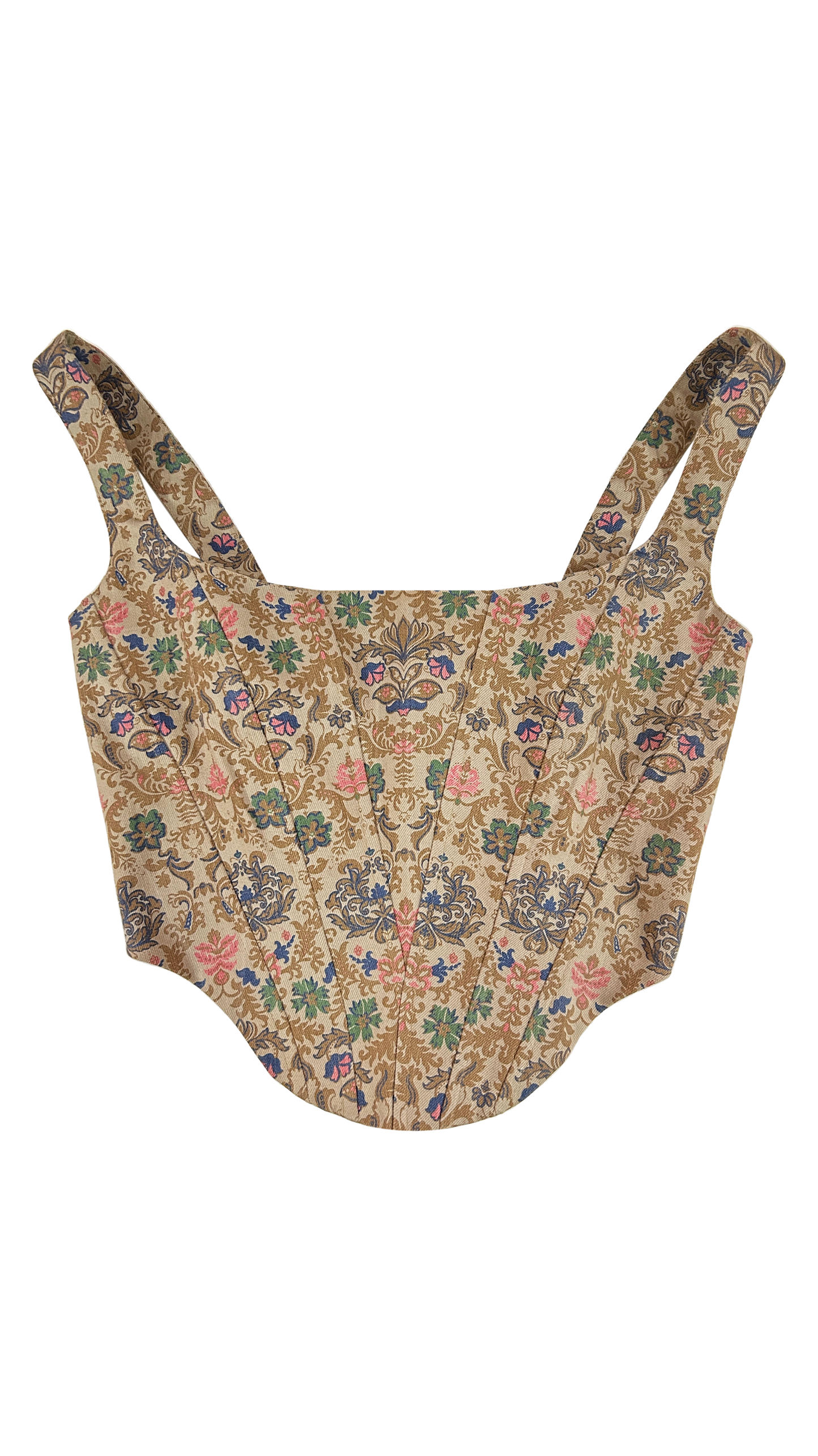 Flora Flashback Corset with Straps