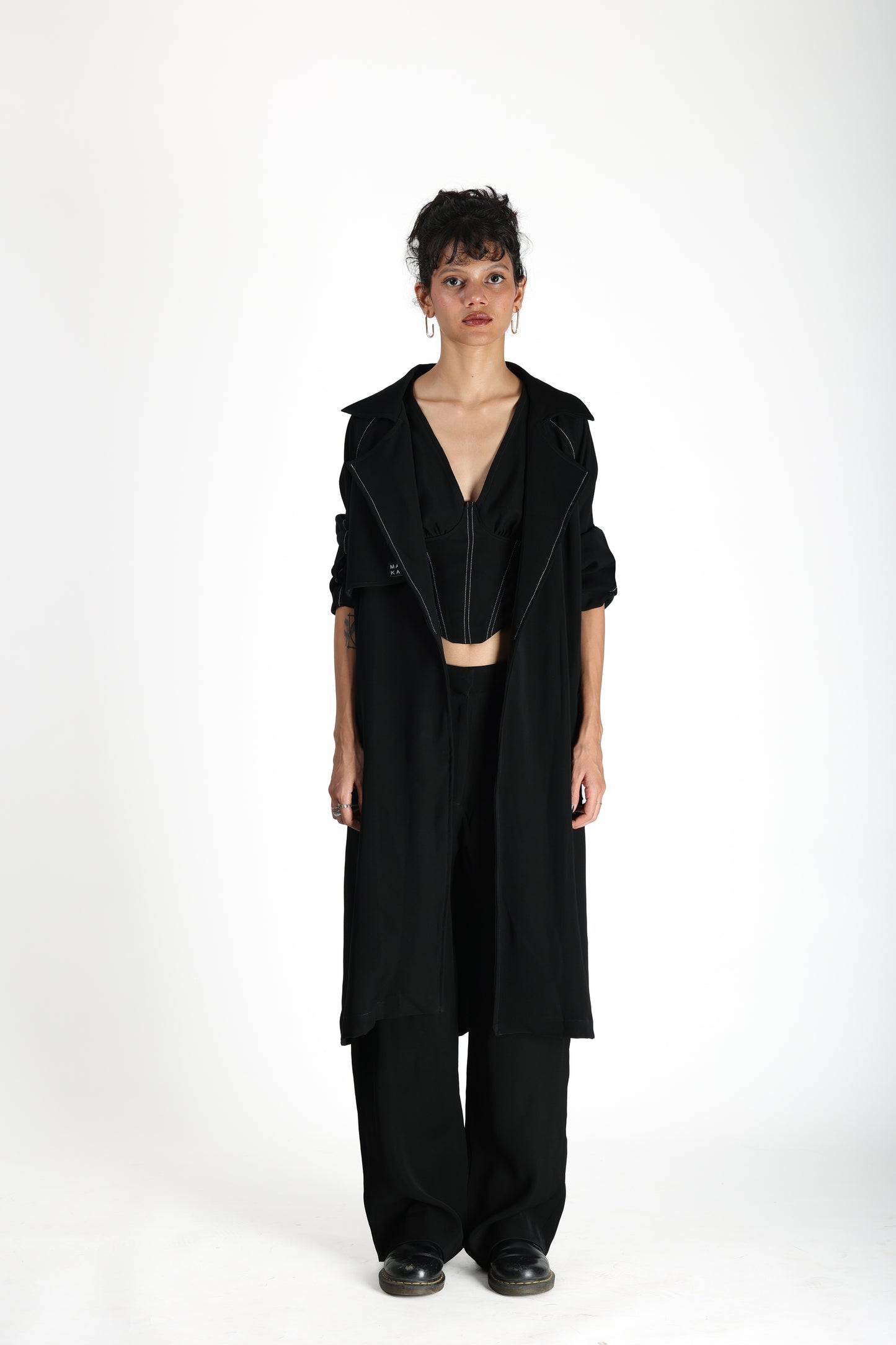 Black Affair Trench Coat