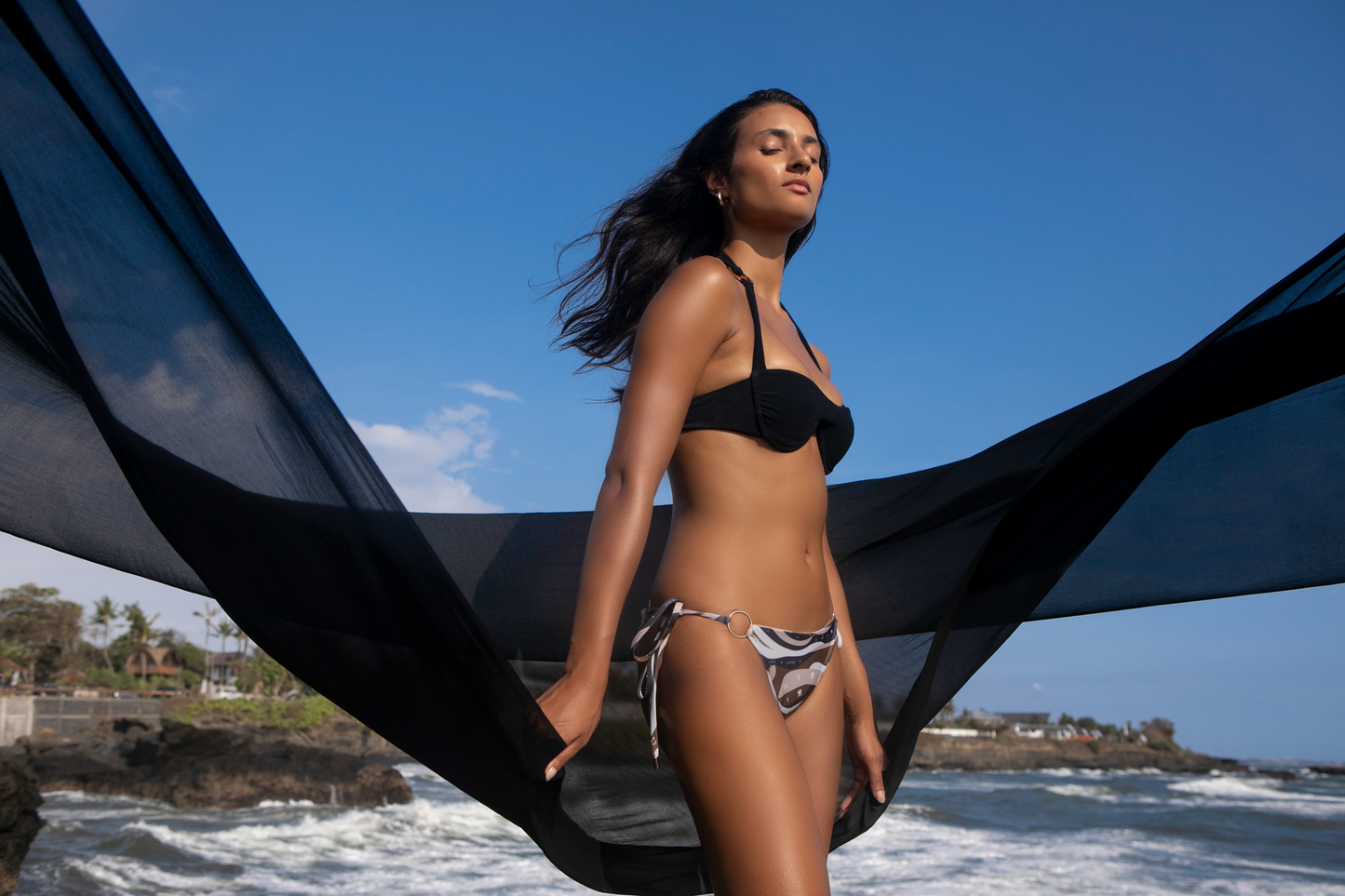 Printed Bikini Bottoms