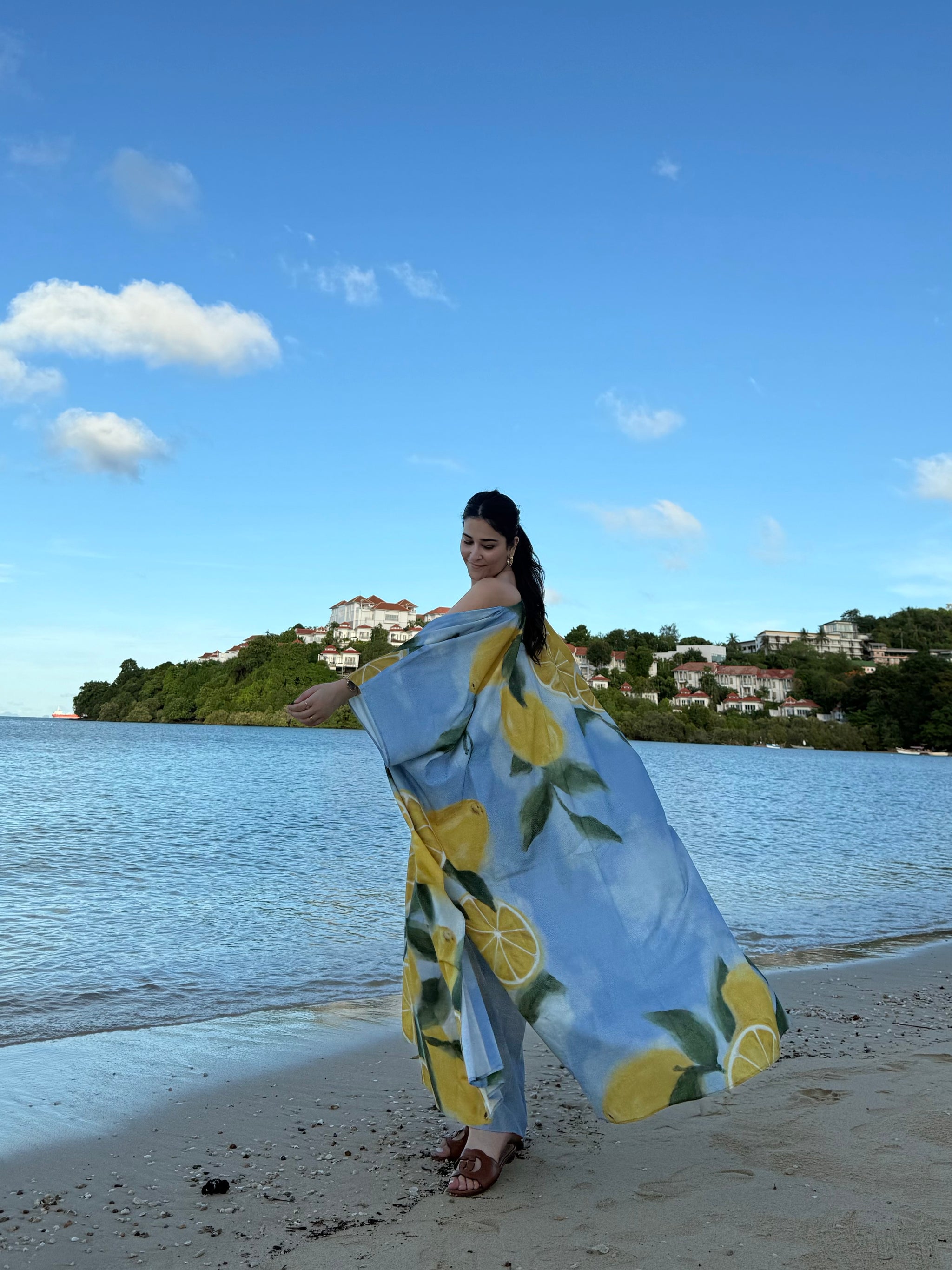 Sabbia Set in Limoncello Print