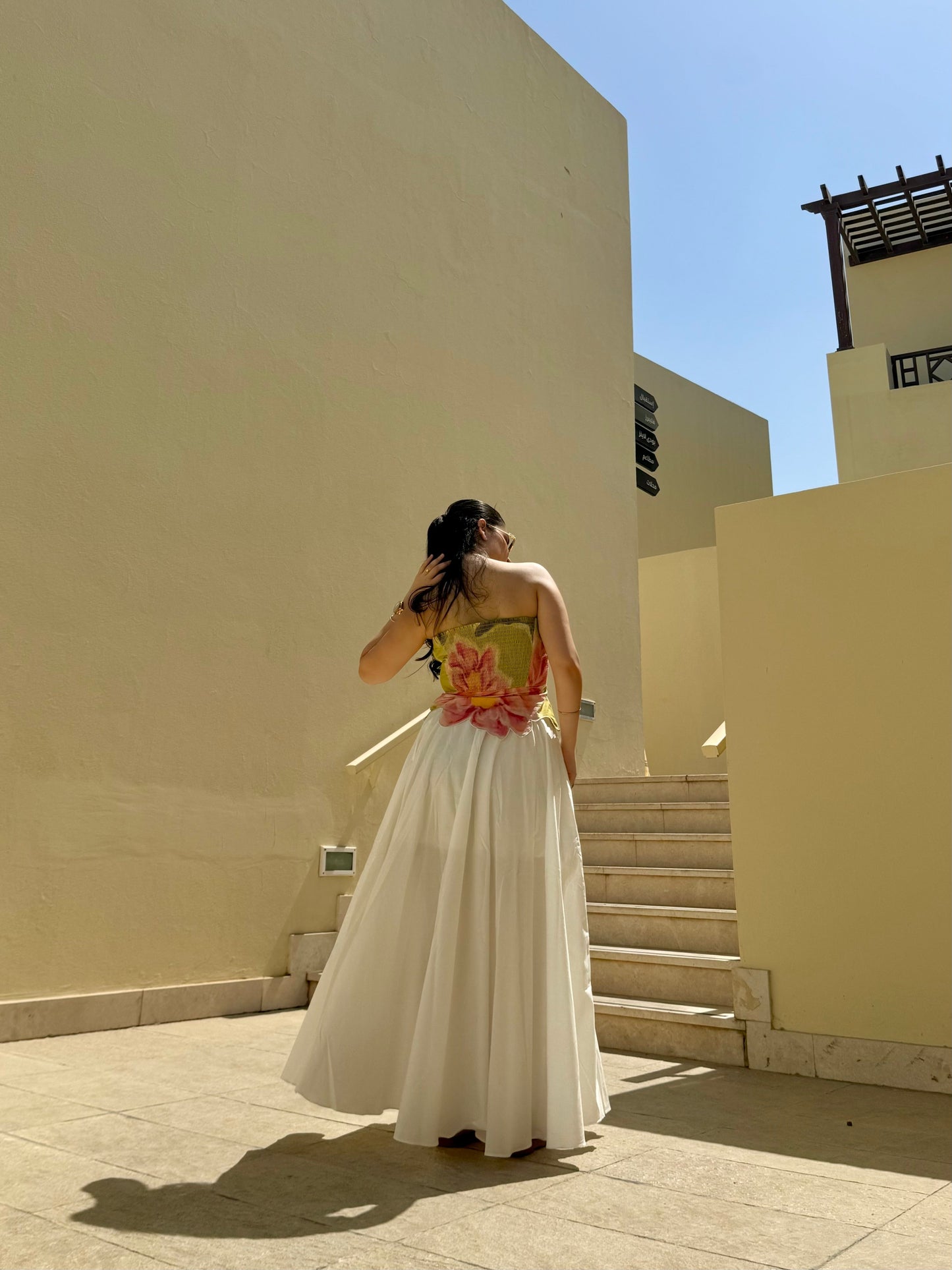 Margot Set in Tuscan Olive Print