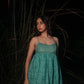 Zia Balloon Dress - Teal