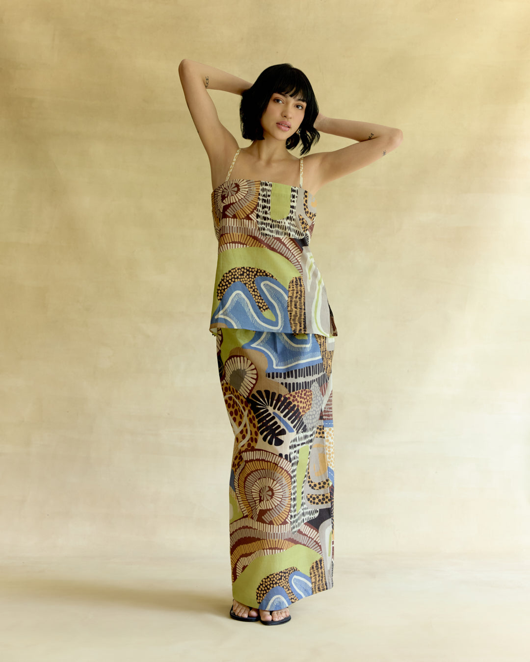 Medina Top & Skirt Set