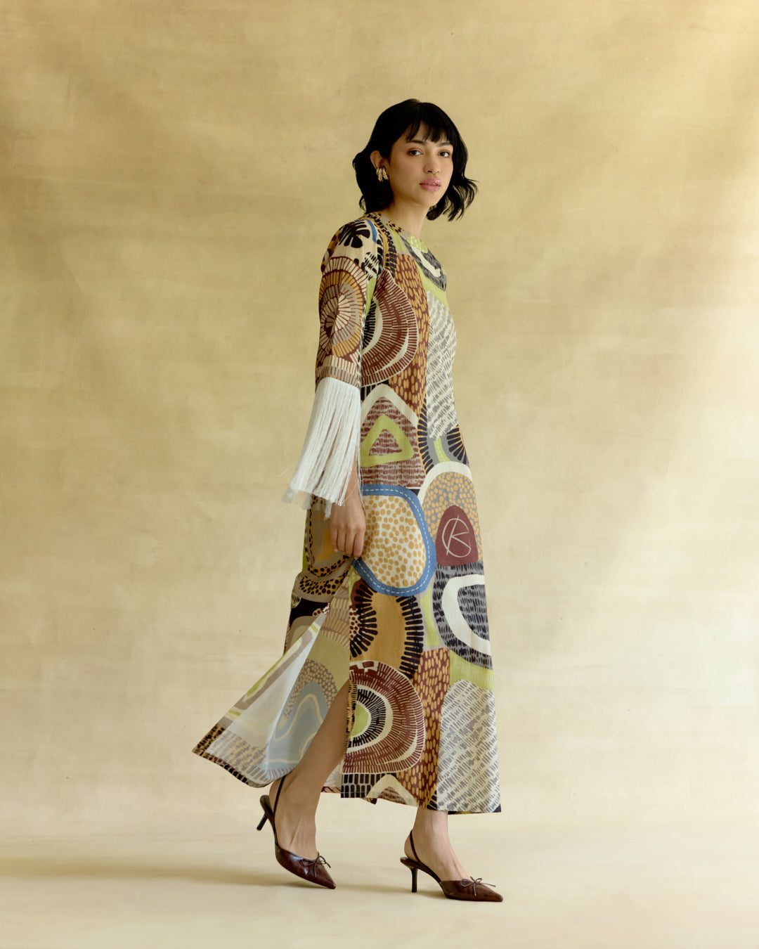 Medina Fringe Kaftan