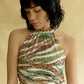 Wild Dawn Halter Top & Fringe Skirt