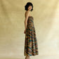 Wild Dusk Smocked Midi Dress