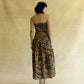 Wild Dusk Smocked Midi Dress