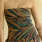 Wild Dusk Smocked Midi Dress