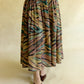 Wild Dusk Smocked Midi Dress