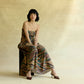 Wild Dusk Smocked Midi Dress
