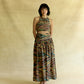 Wild Dusk Cut Out Flared Dress