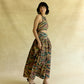 Wild Dusk Cut Out Flared Dress