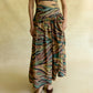 Wild Dusk Cut Out Flared Dress