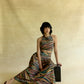 Wild Dusk Cut Out Flared Dress
