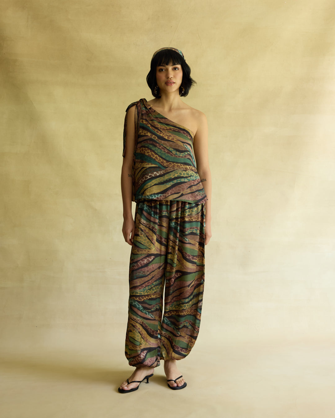 Wild Dusk Off Shoulder Top & Balloon Pants