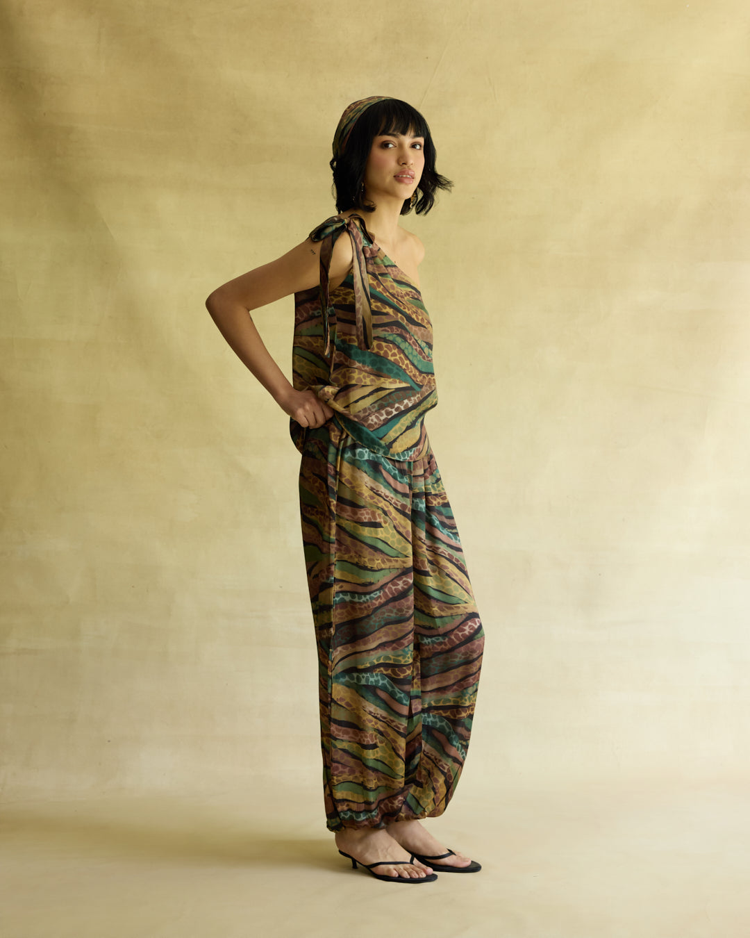 Wild Dusk Off Shoulder Top & Balloon Pants