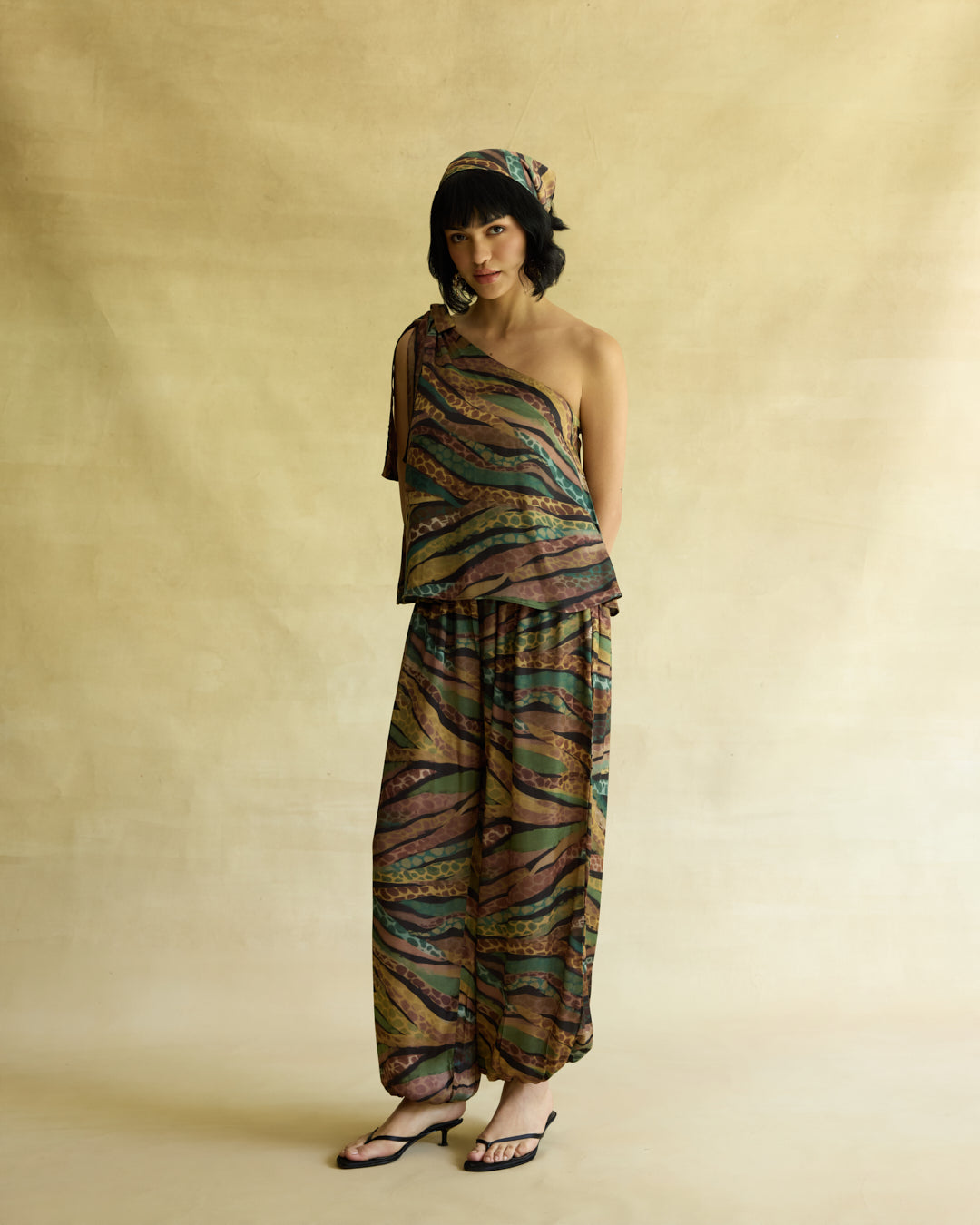 Wild Dusk Off Shoulder Top & Balloon Pants
