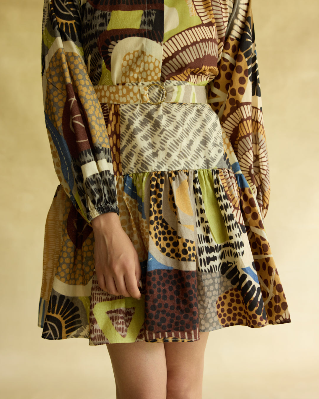 Medina Tiered Mini Dress