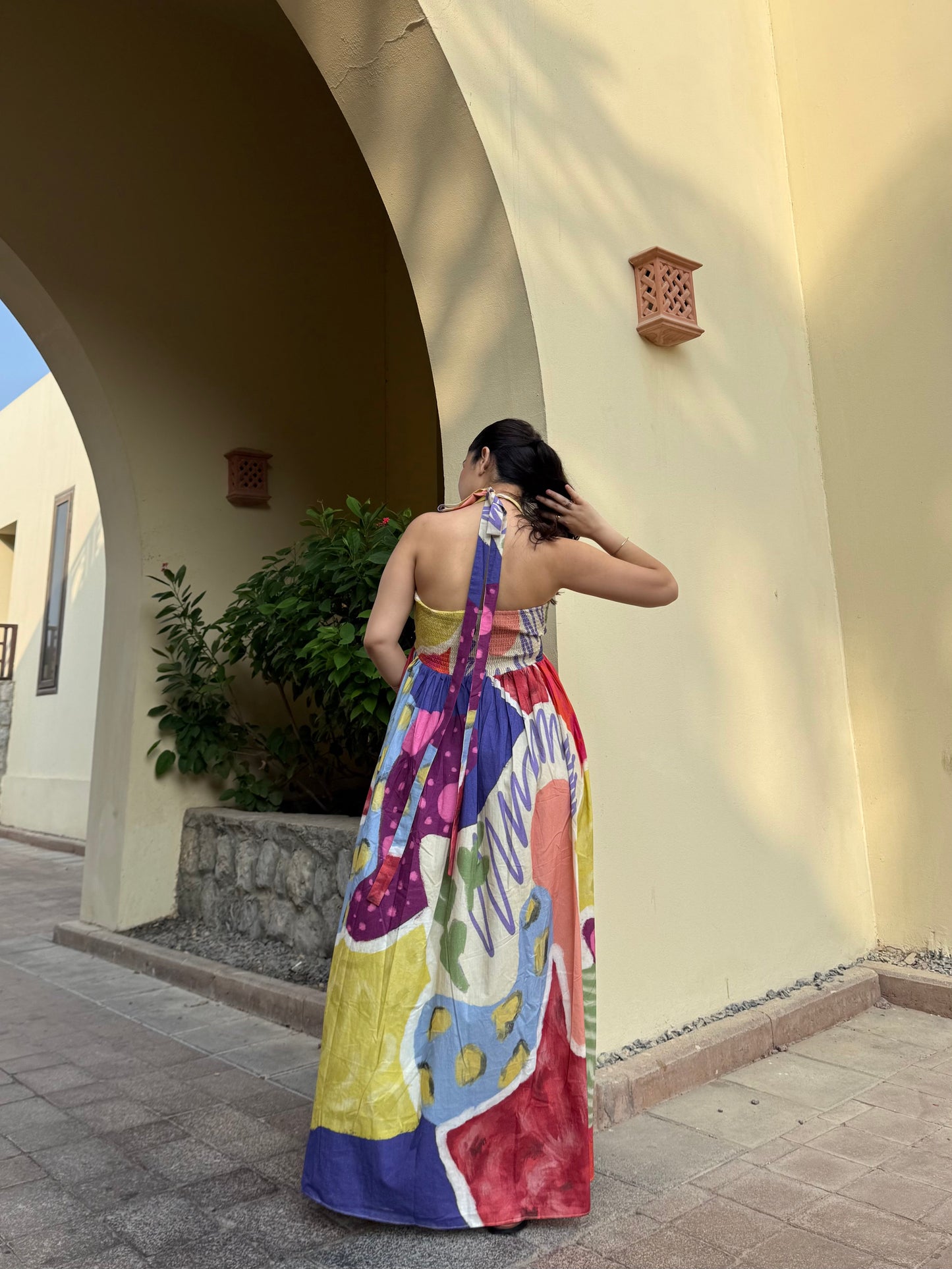 Solea Dress in Florentine Mosaic Dress