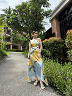 Aaleyah Dress in Limoncello Print