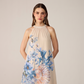 Belli Mini Dress - Coral Bloom