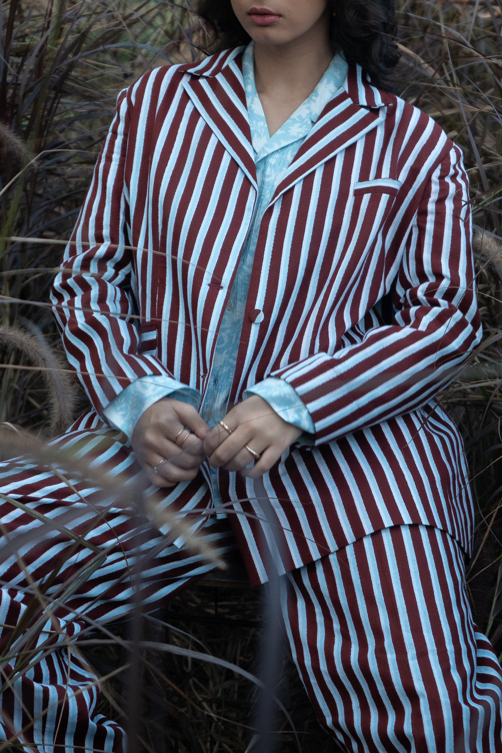 Dusk Double-Buttoned Blazer