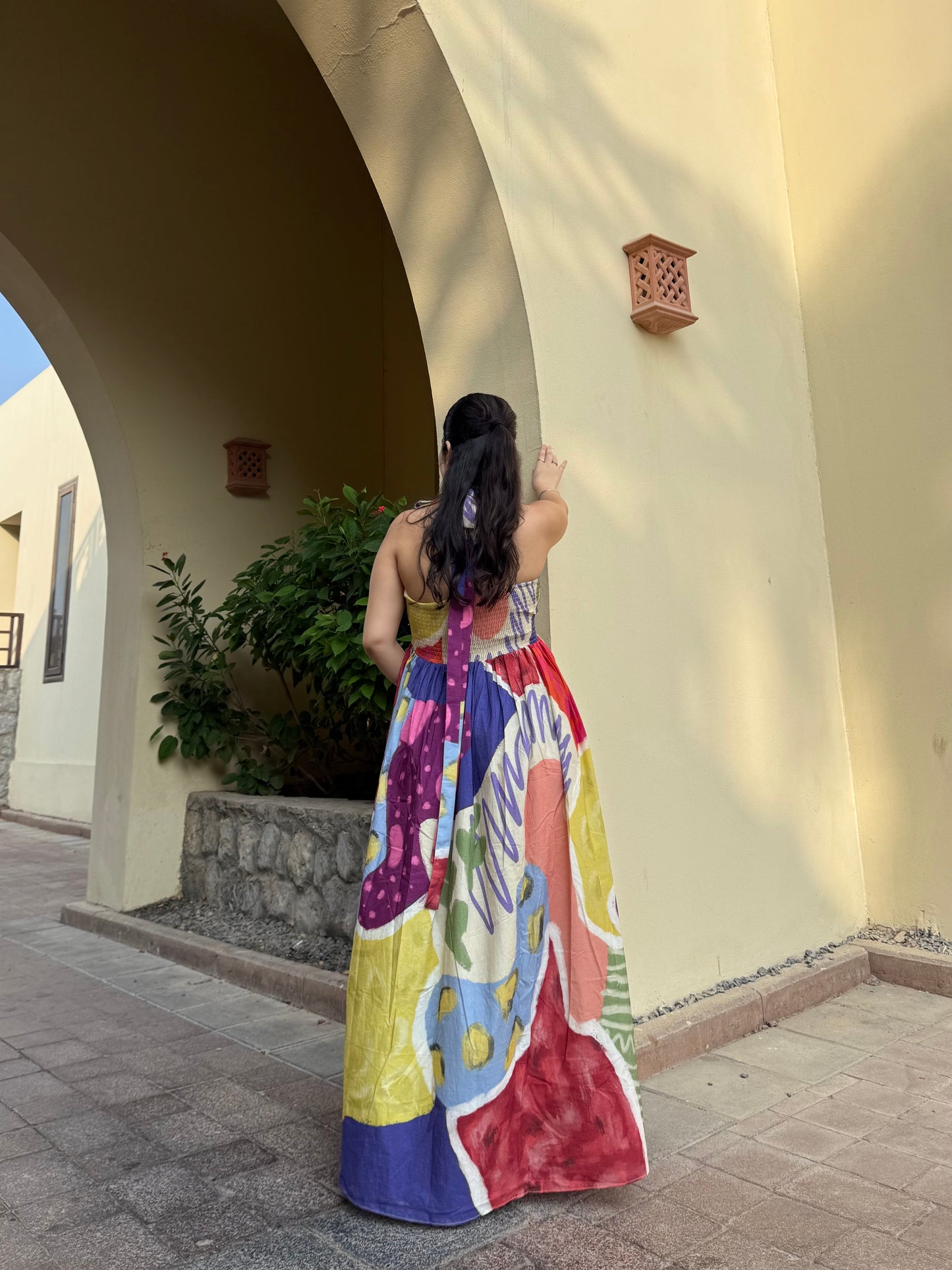 Solea Dress in Florentine Mosaic Dress