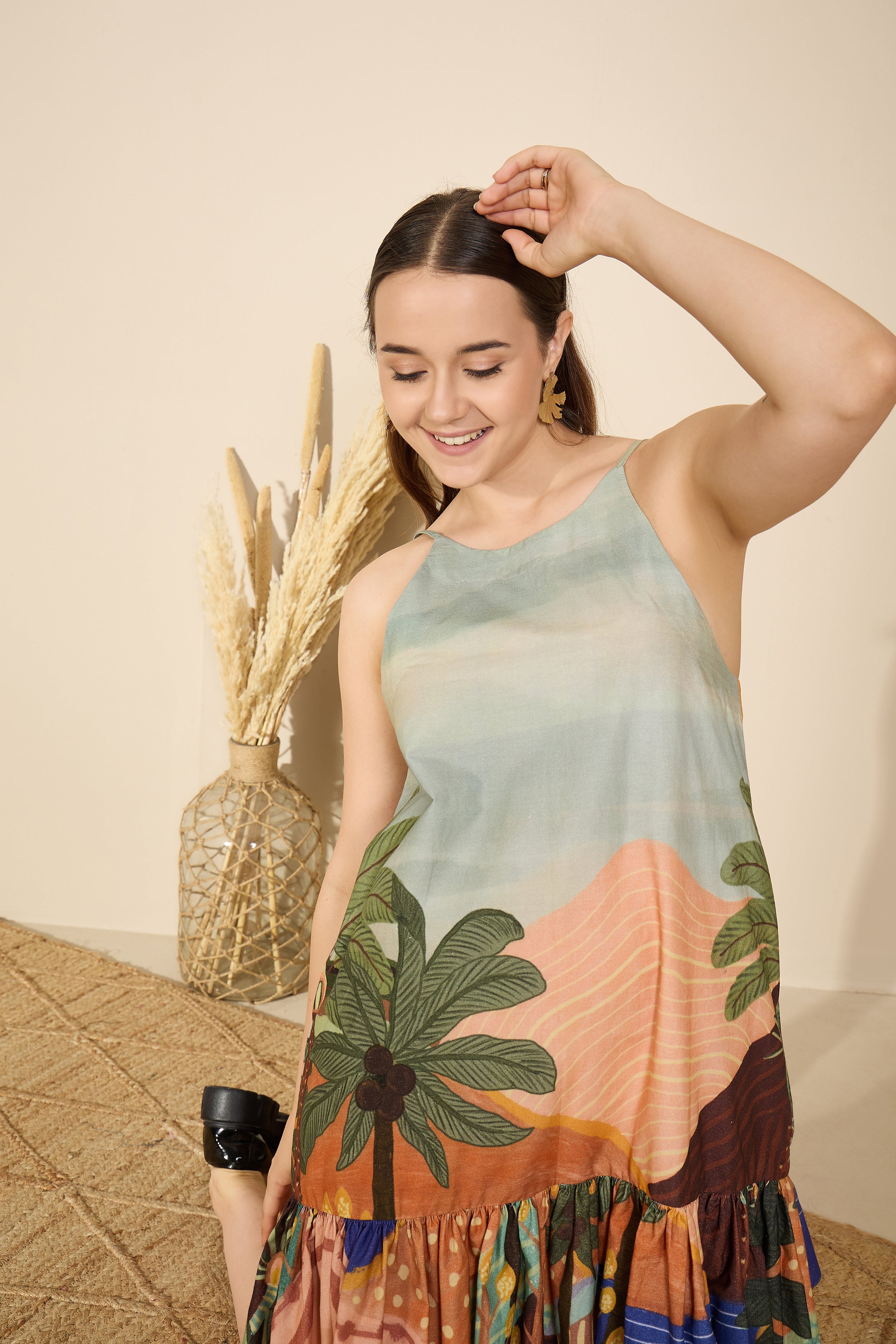 Ember Dress in Desert Bloom Print