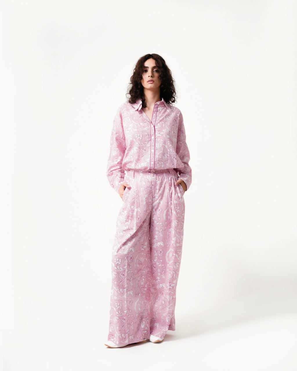 Rooh Pants - Rose