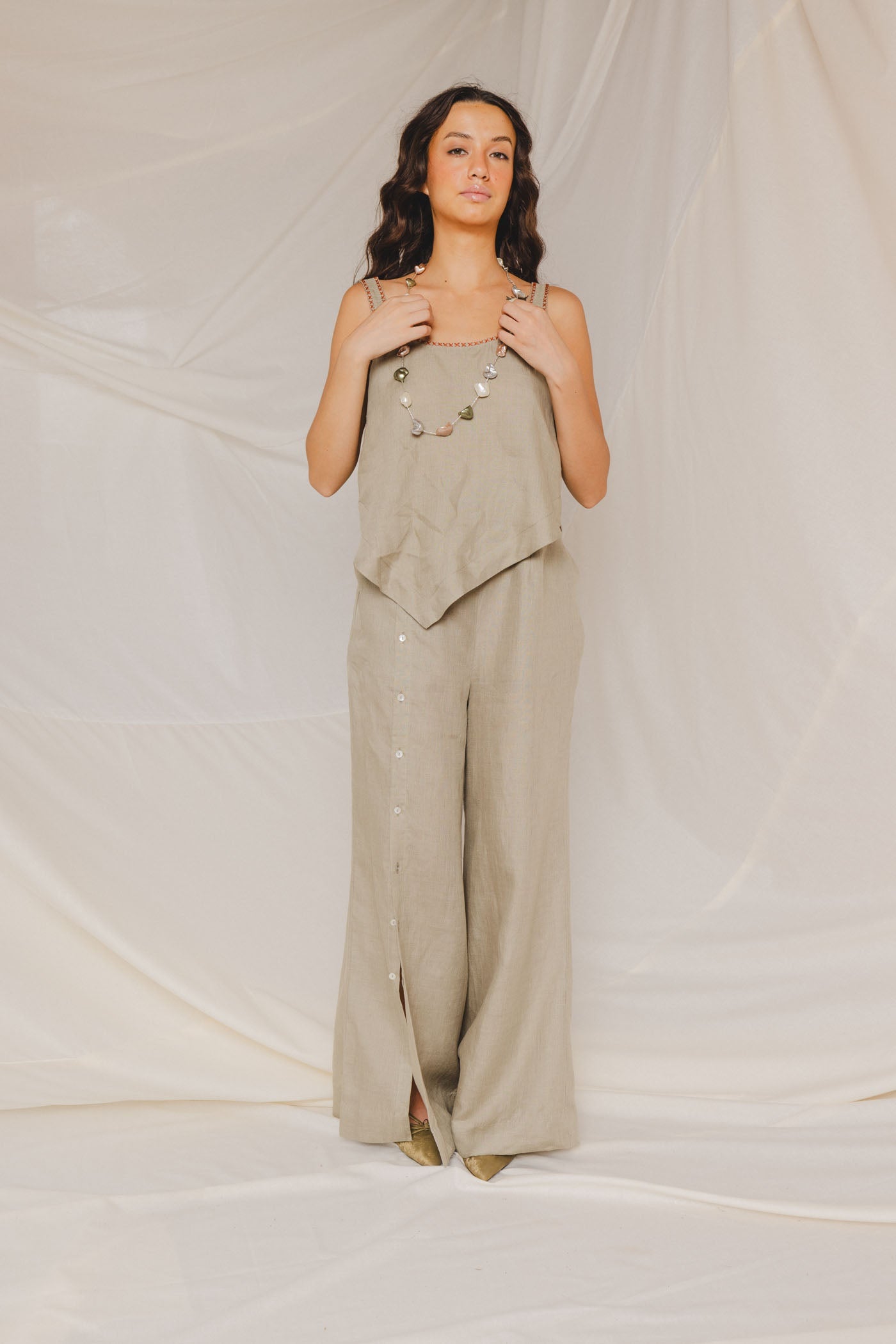 Myro Button Down Pants