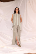 Brick Color Block Top