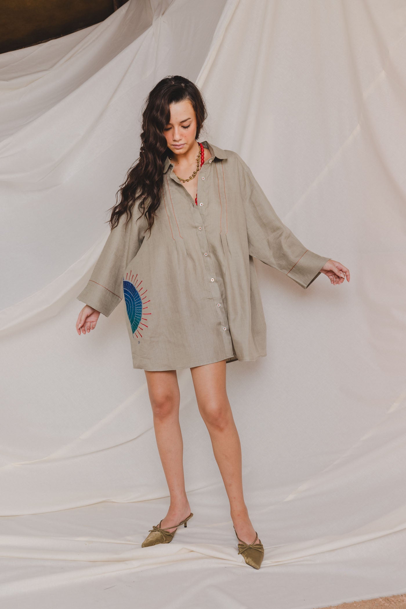 Coco Side Patch Shirt