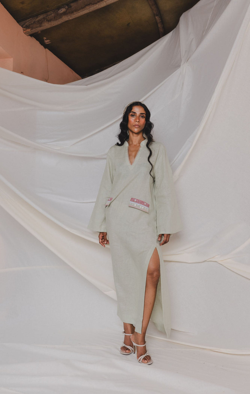 Sandra Embroidered Kaftan