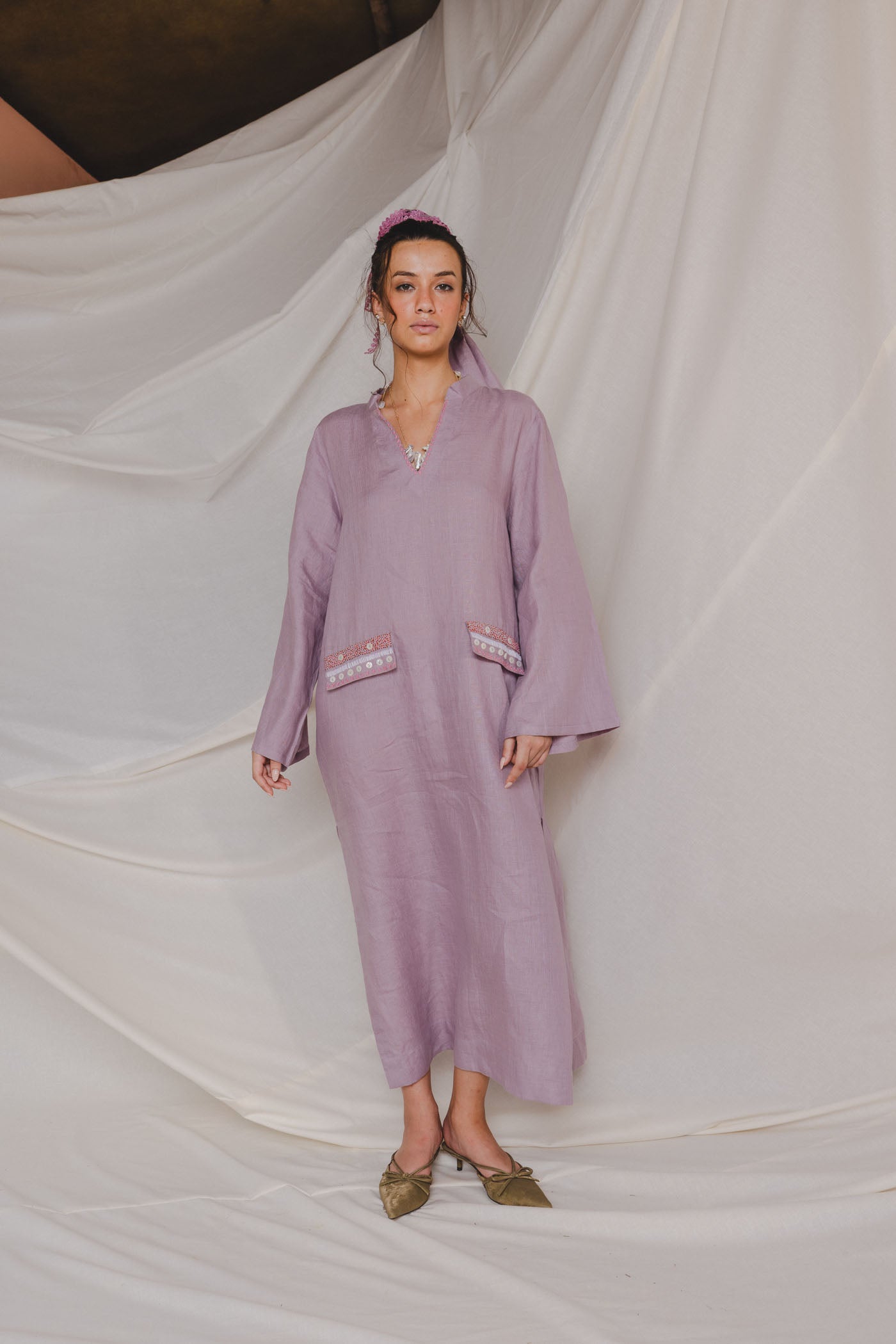 Sandra Embroidered Kaftan