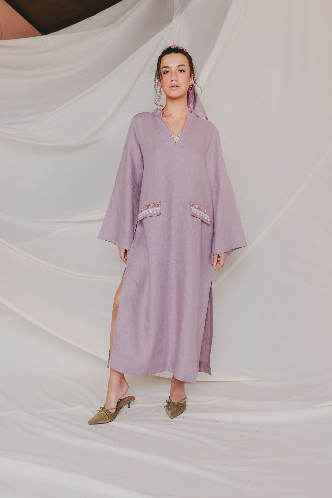 Sandra Embroidered Kaftan