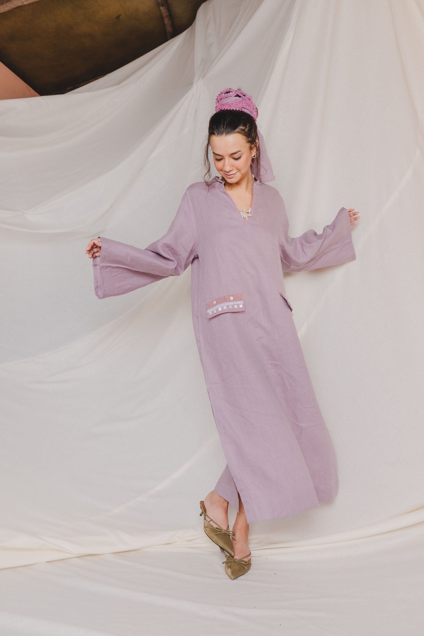 Sandra Embroidered Kaftan
