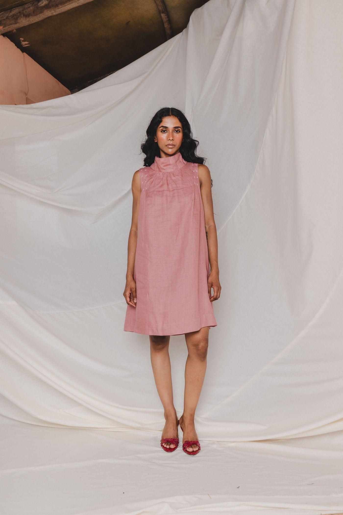 Karla Tie-up Dress