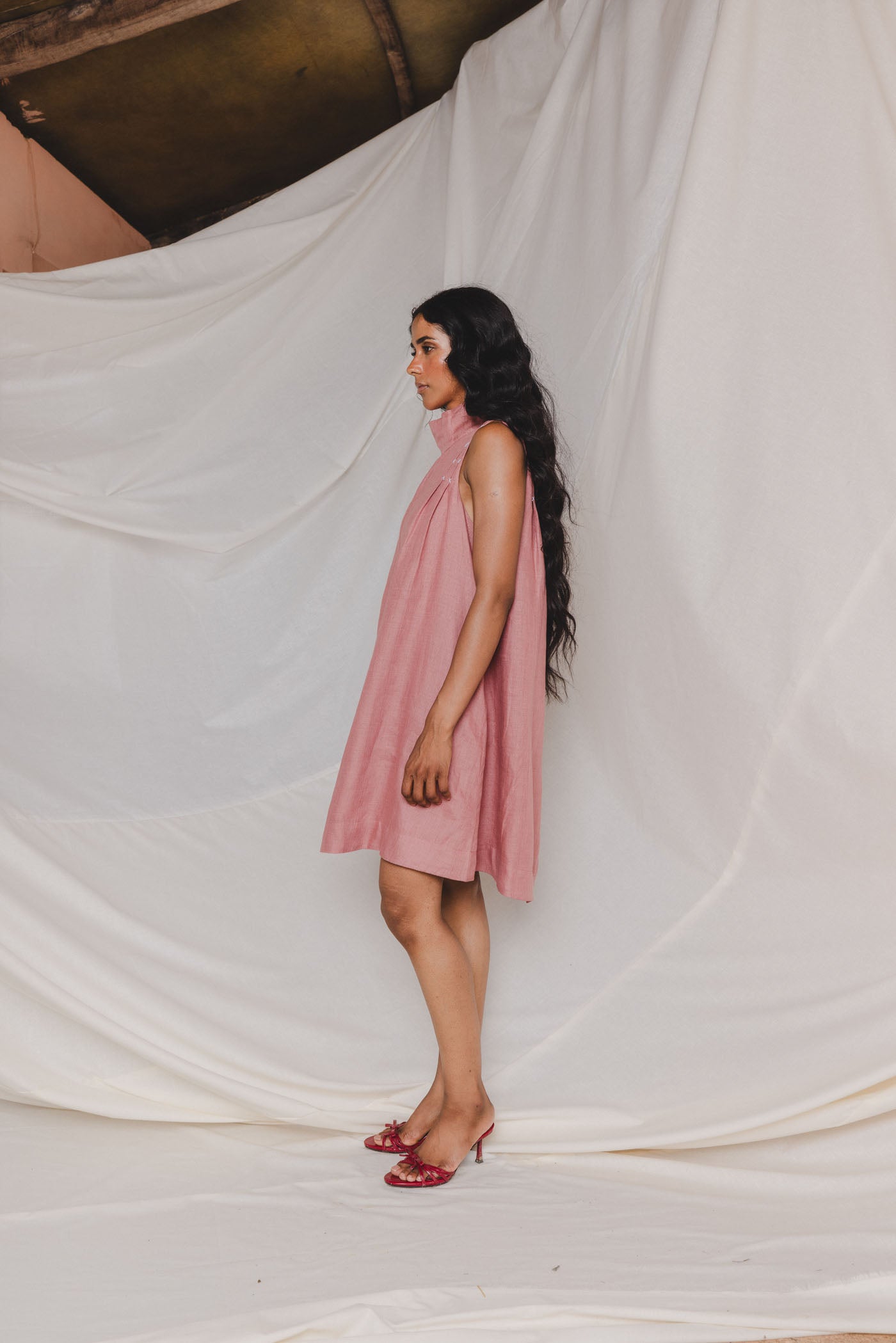 Karla Tie-up Dress