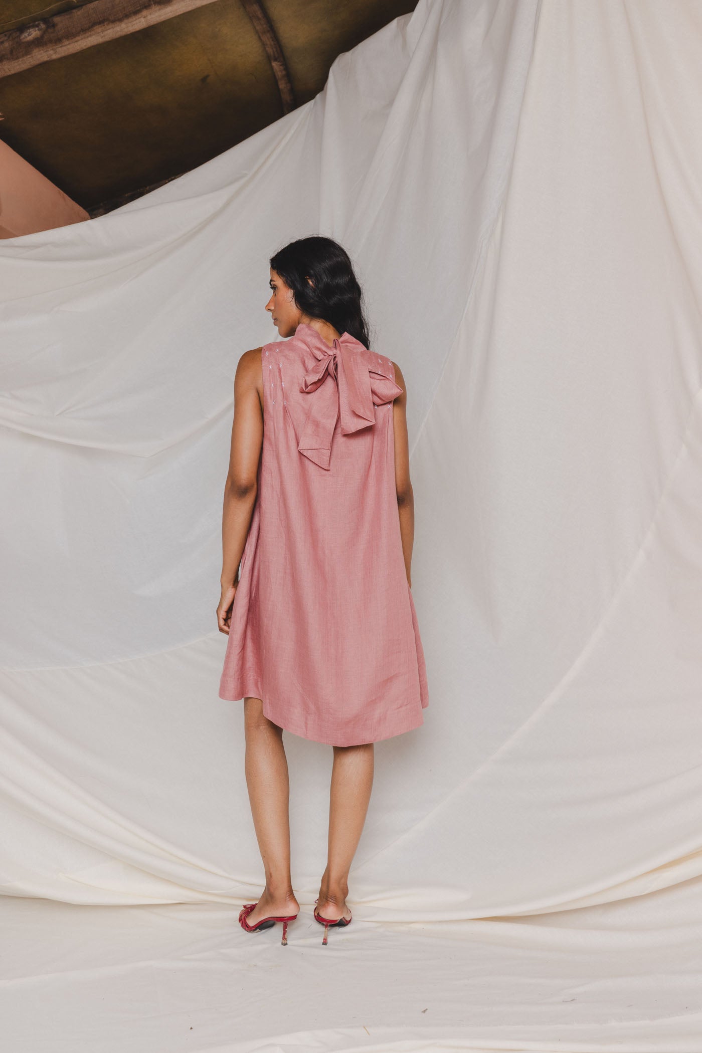 Karla Tie-up Dress