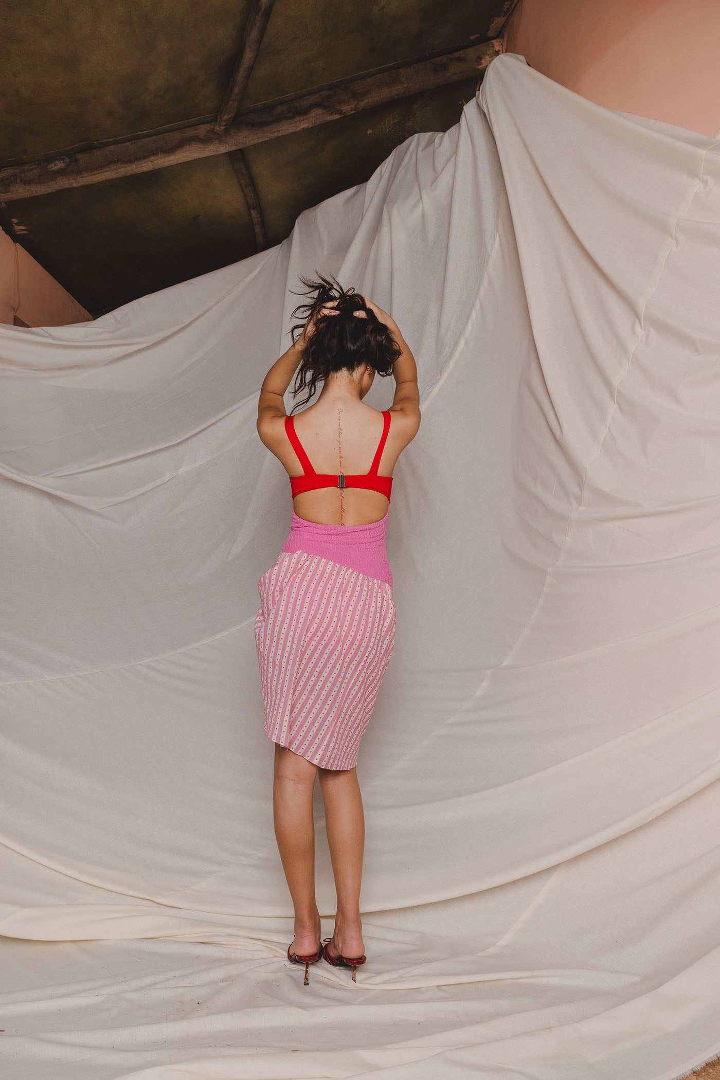 Sundae Wrap Skirt