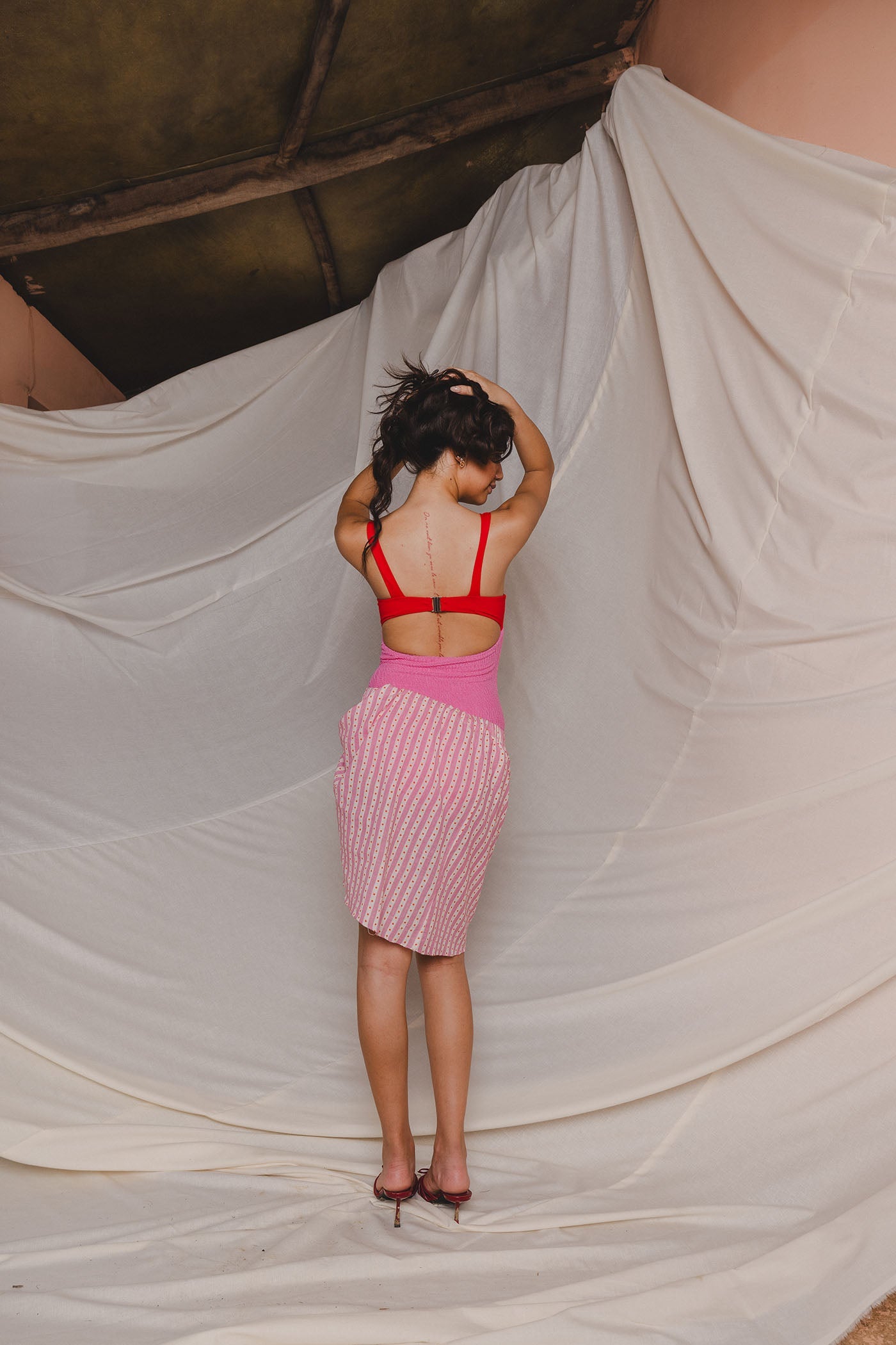 Sundae Wrap Skirt